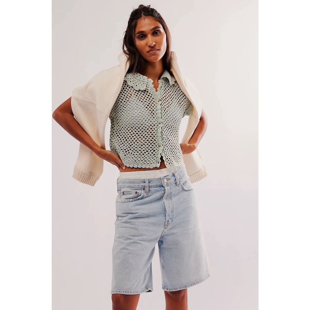 Free People Lily Crochet Top $78